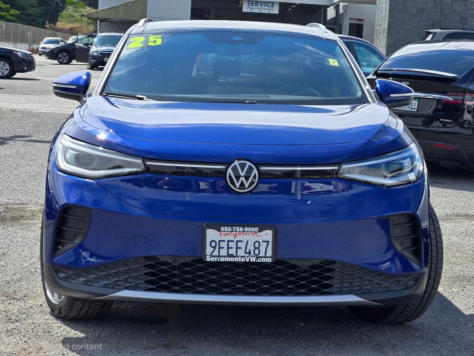 Used 2022 Volkswagen ID.4 PRO S with VIN WVGKMPE28NP073594 for sale in Colma, CA