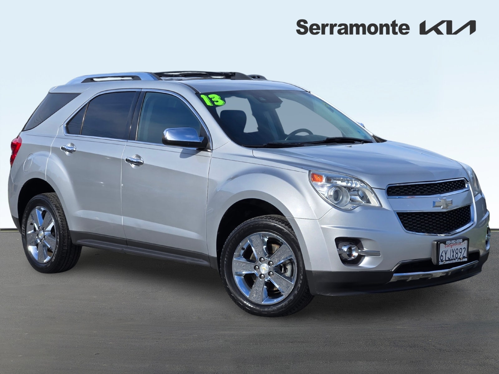 Used 2013 Chevrolet Equinox LTZ with VIN 2GNFLGE3XD6227620 for sale in Colma, CA