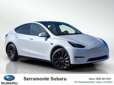 Featured Used 2022 Tesla Model Y Performance SUV for Sale near San Mateo, CA
