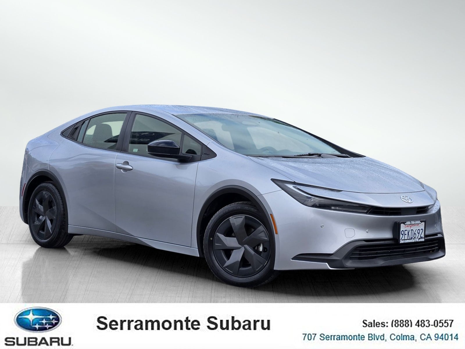 Guardian Gray 2023 Toyota Prius Limited FWD Hatchback Front-Wheel Drive Continuously Variable Transmission