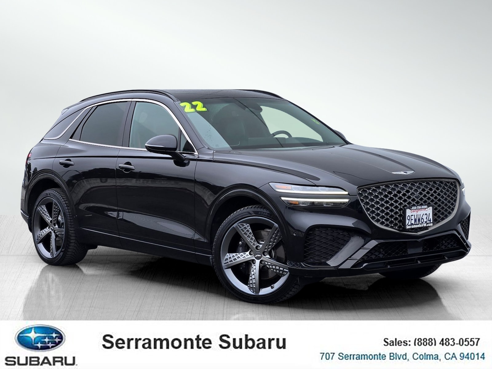 Vik Black 2023 Genesis GV70 SUV / Crossover All-Wheel Drive 8-Speed Automatic