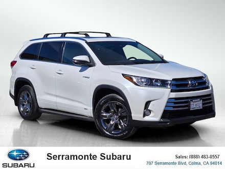 Featured Used 2017 Toyota Highlander Hybrid Limited Platinum V6 SUV for Sale near San Mateo, CA