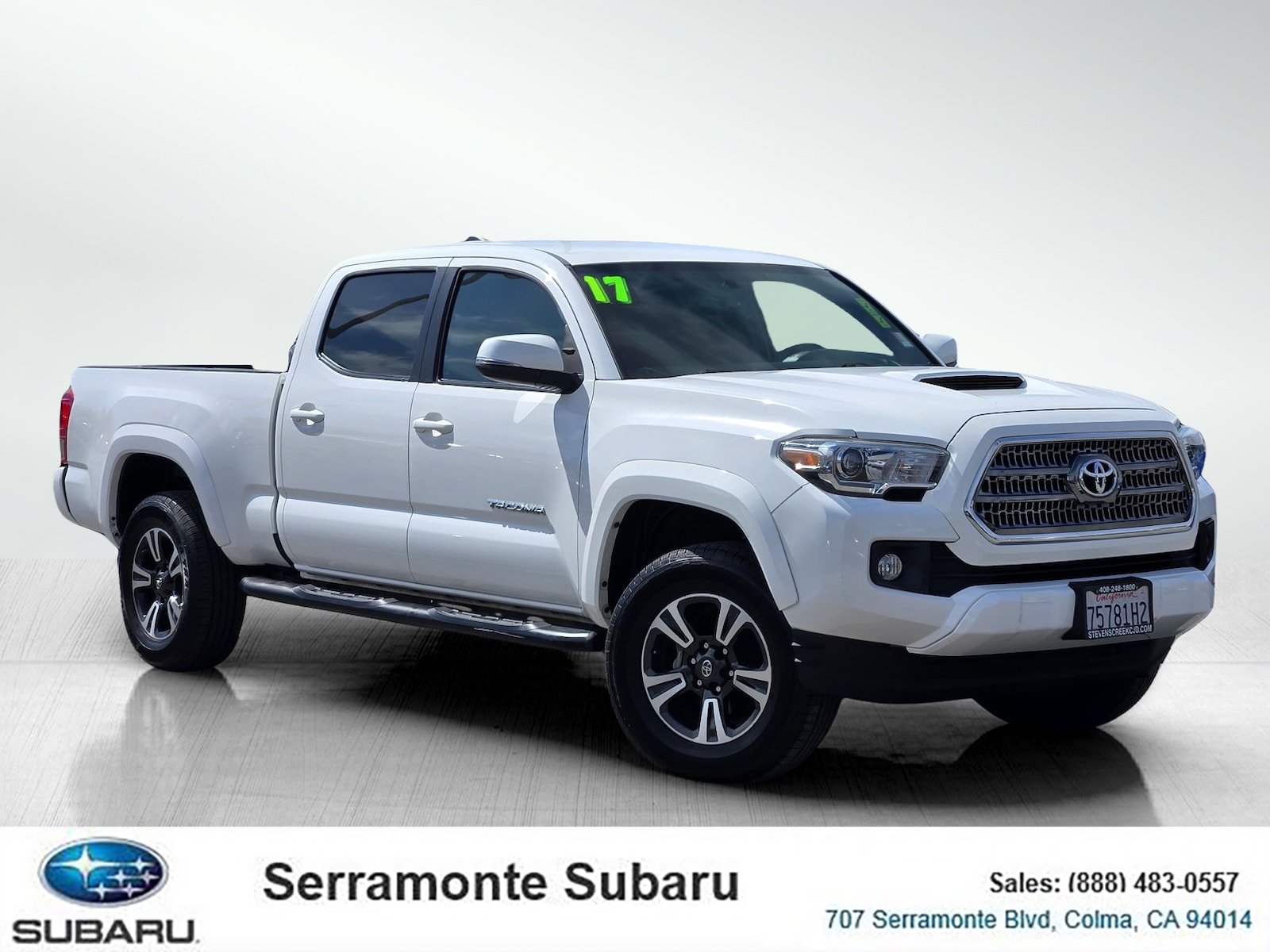Featured Used 2017 Toyota Tacoma TRD Sport V6 Truck Double Cab for Sale near San Mateo, CA