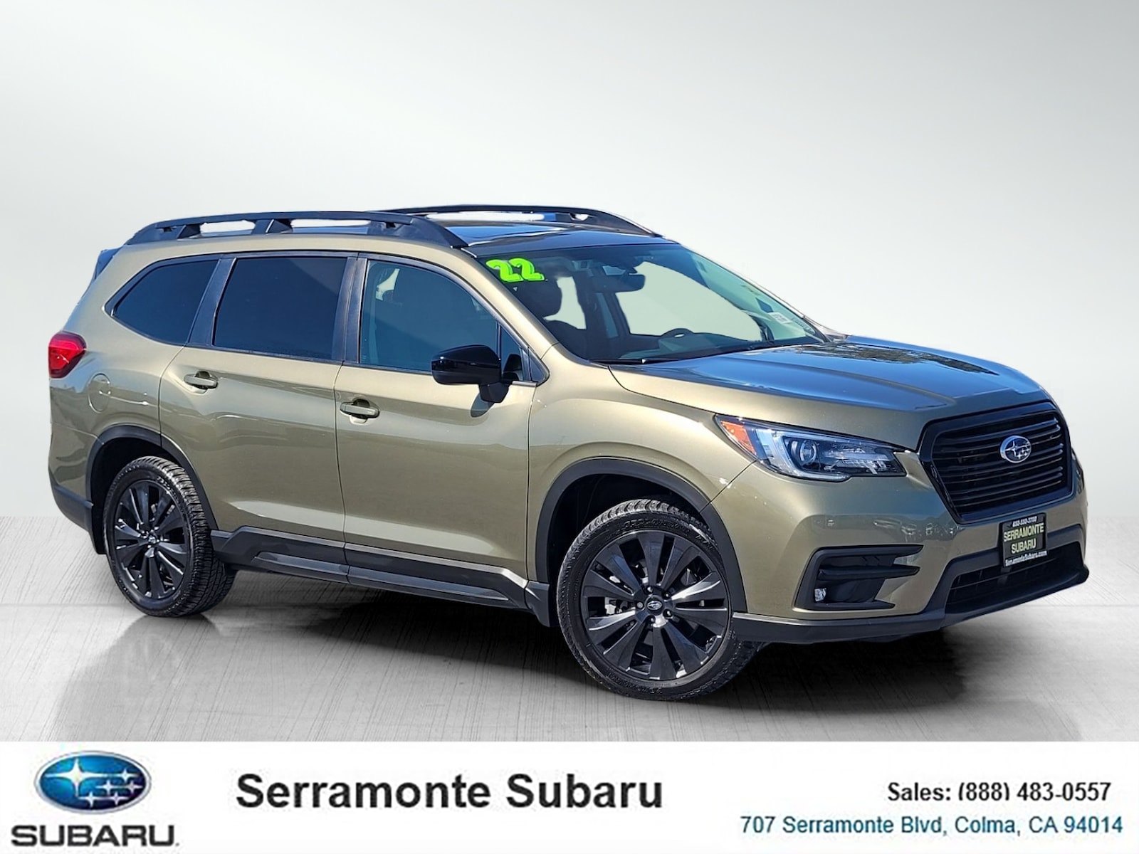 Autumn Green 2022 Subaru Ascent SUV / Crossover All-Wheel Drive Continuously Variable Transmission