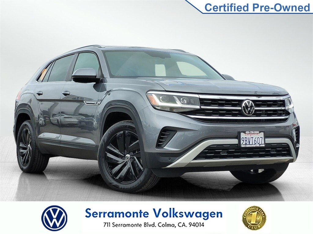 Certified 2022 Volkswagen Atlas Cross Sport 3.6L V6 SE w/Technology SUV