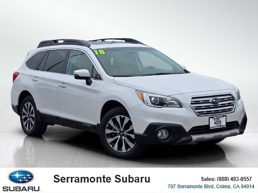 Used 2016 Subaru Outback Limited with VIN 4S4BSANC2G3229103 for sale in Colma, CA
