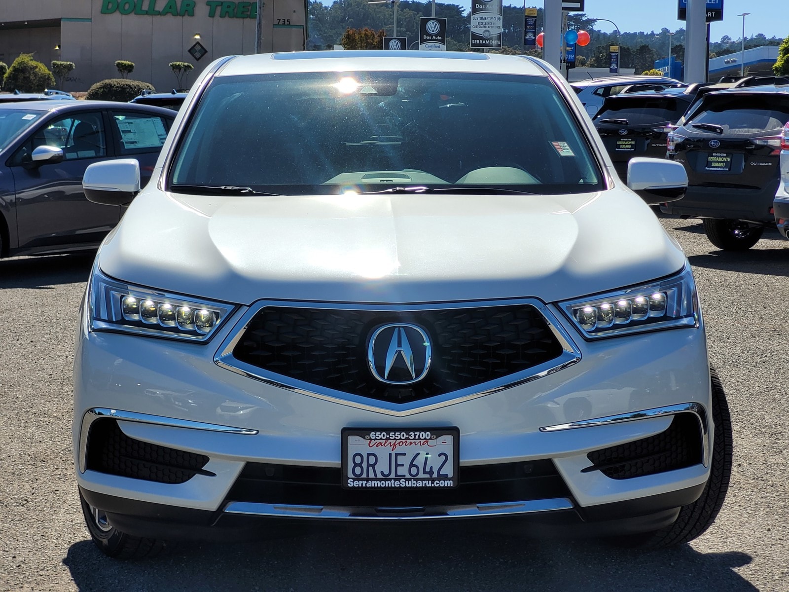 Used 2020 Acura MDX Technology Package with VIN 5J8YD4H5XLL028780 for sale in Colma, CA