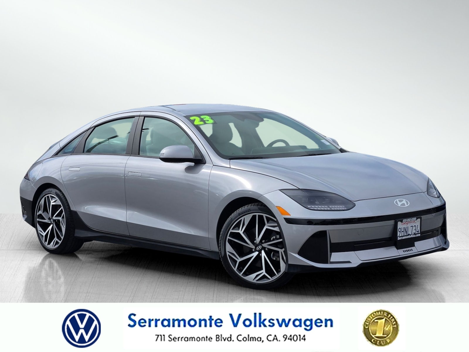 Used 2023 Hyundai IONIQ 6 SEL with VIN KMHM34AA7PA047579 for sale in Colma, CA