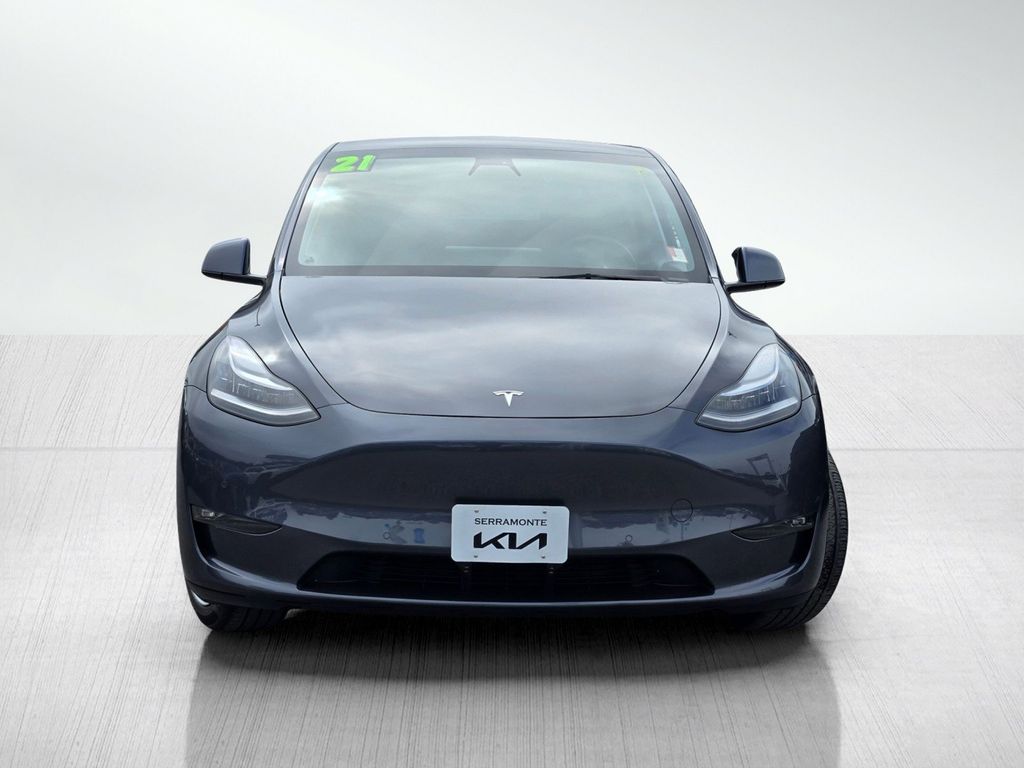Used 2021 Tesla Model Y Standard Range with VIN 5YJYGDED1MF181716 for sale in Colma, CA