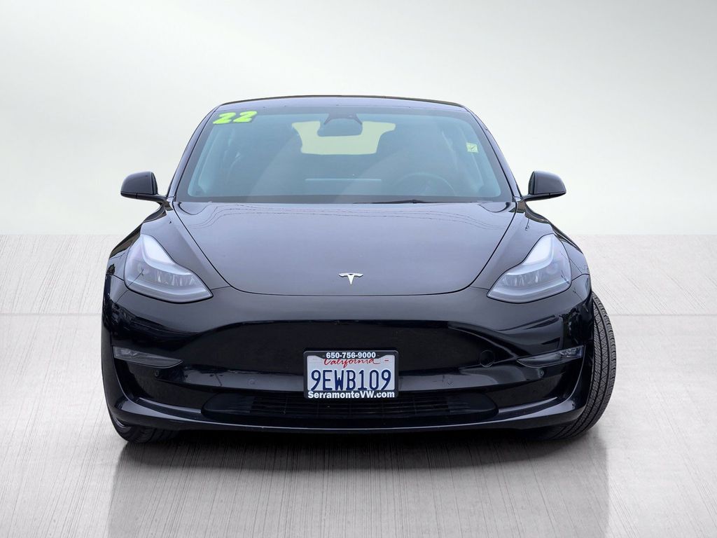 Used 2022 Tesla Model 3 Long Range with VIN 5YJ3E1EB7NF311190 for sale in Colma, CA