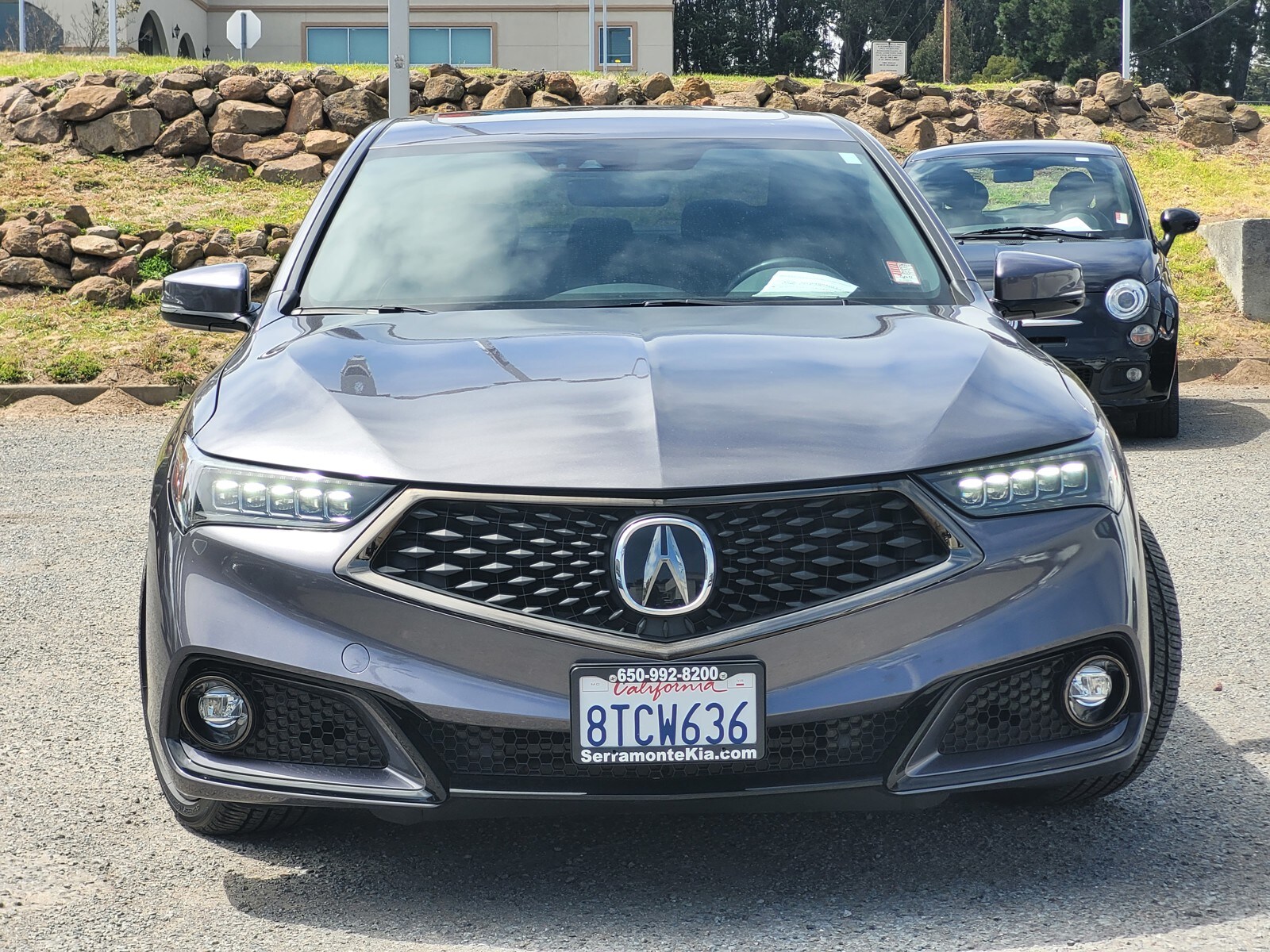 Used 2020 Acura TLX Technology & A-Spec Pack RED with VIN 19UUB1F67LA013633 for sale in Colma, CA