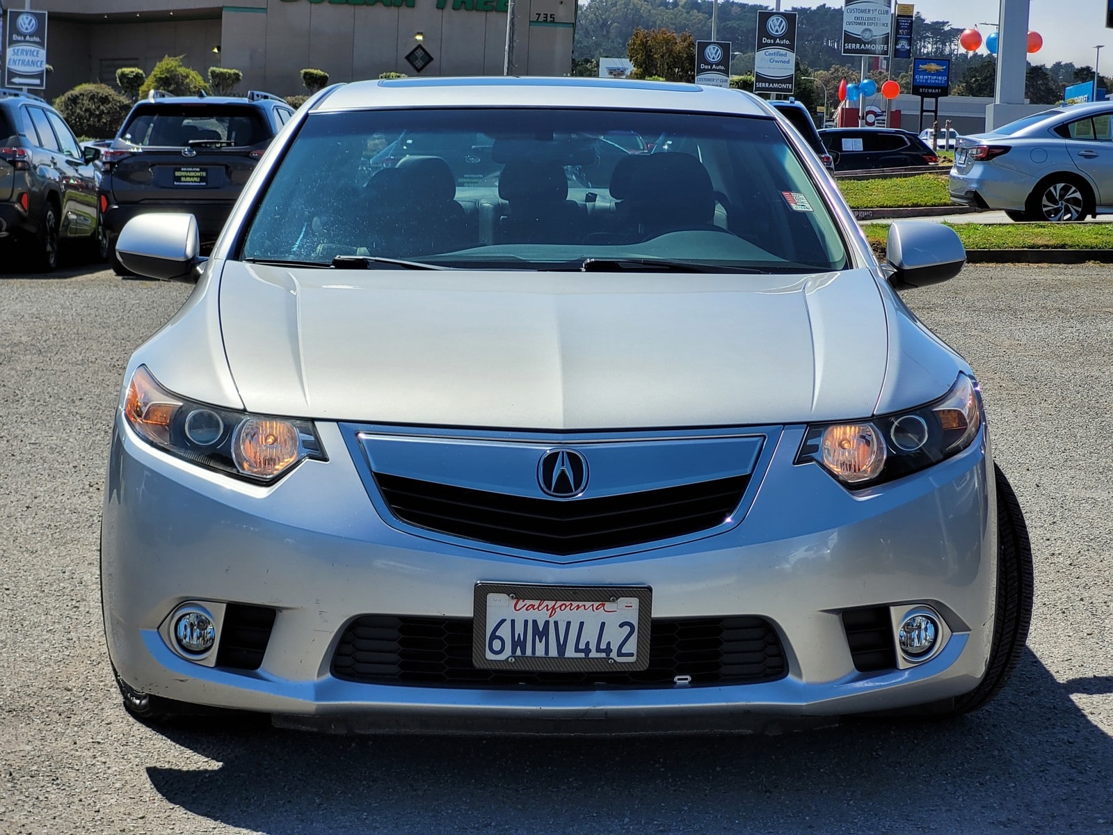 Used 2012 Acura TSX Base with VIN JH4CU2F40CC013890 for sale in Colma, CA