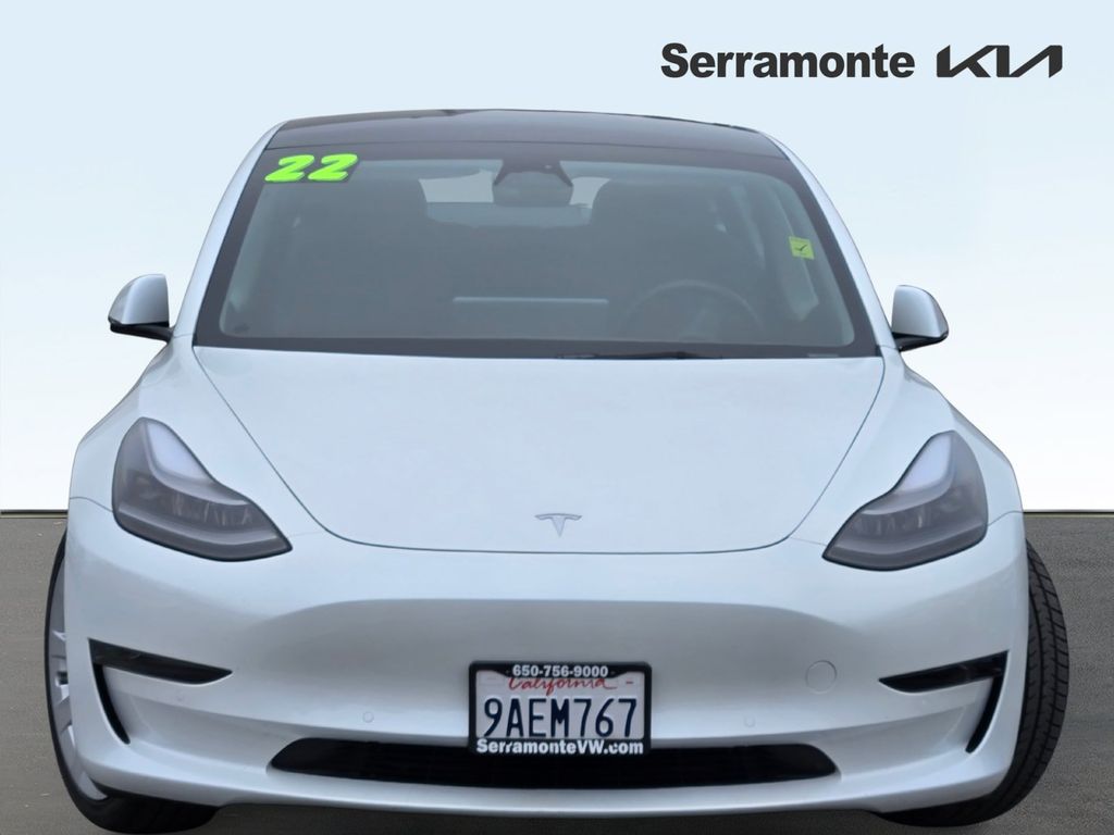 Used 2022 Tesla Model 3 Base with VIN 5YJ3E1EA8NF175210 for sale in Colma, CA