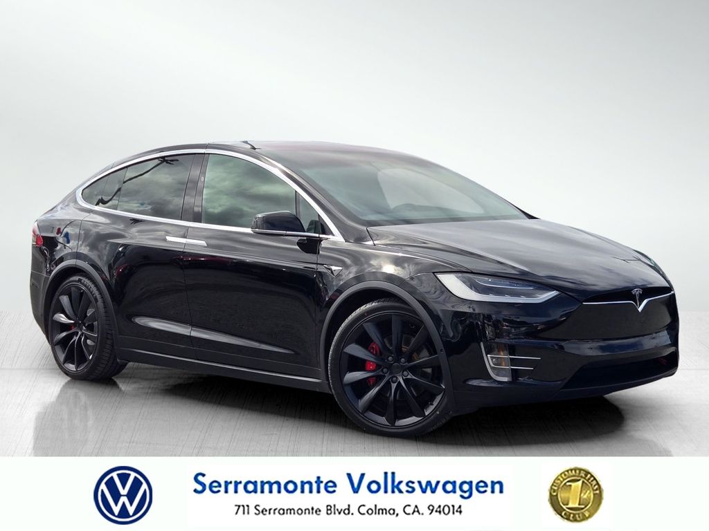 Used 2016 Tesla Model X P90D with VIN 5YJXCBE40GF032391 for sale in Colma, CA