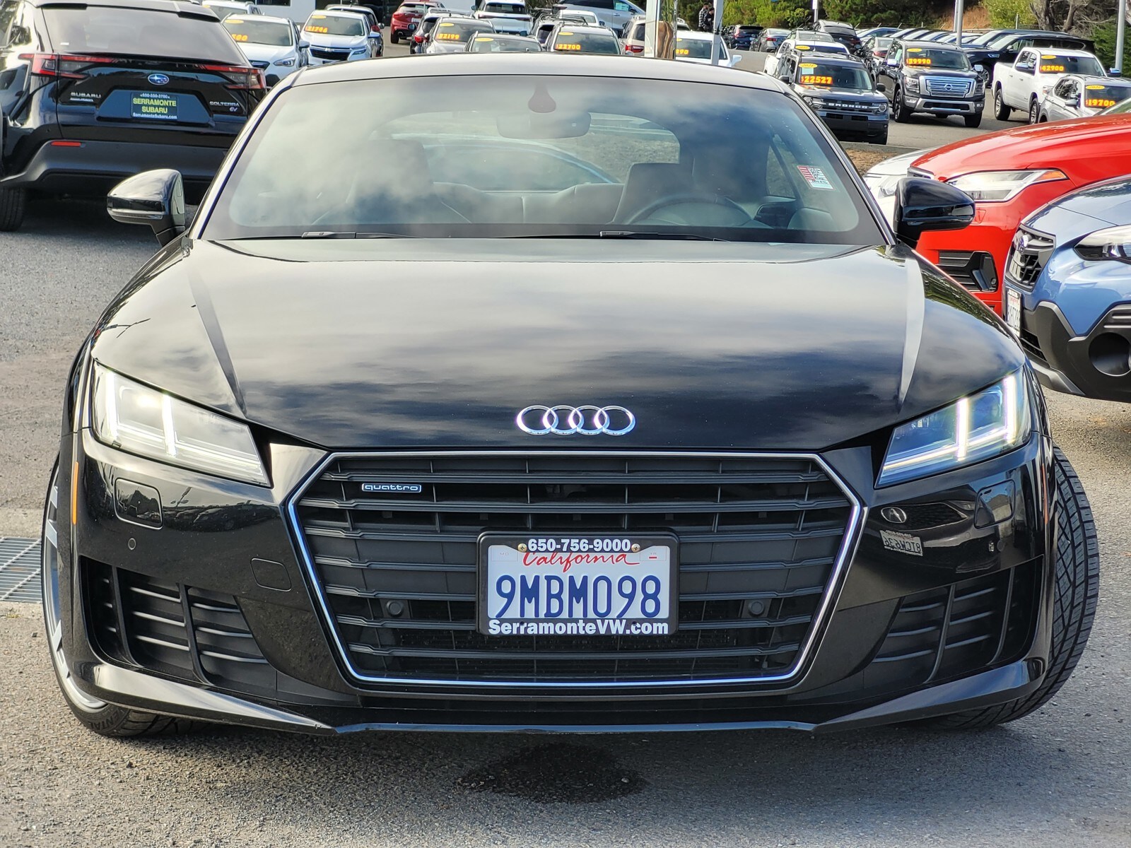 Used 2016 Audi TT Coupe Base with VIN TRUC5AFV5G1002876 for sale in Colma, CA