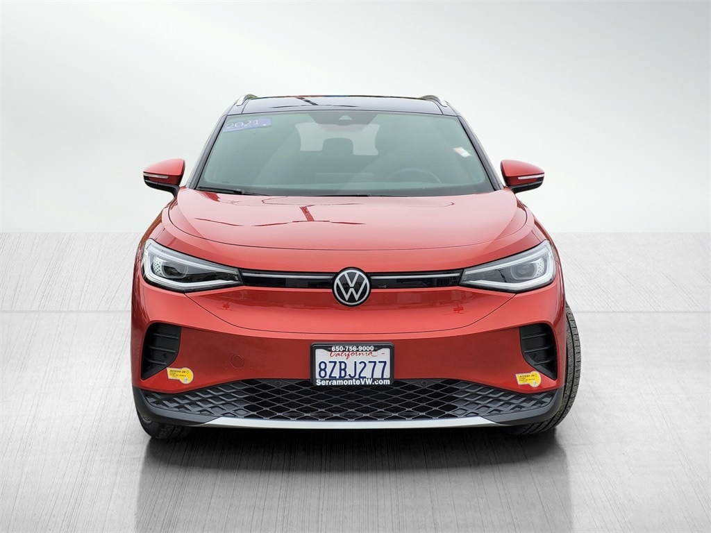 Certified 2021 Volkswagen ID.4 PRO S with VIN WVGKMPE22MP060242 for sale in Colma, CA