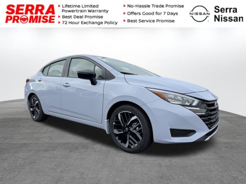 New 2025 Nissan Versa 1.6 SR Sedan