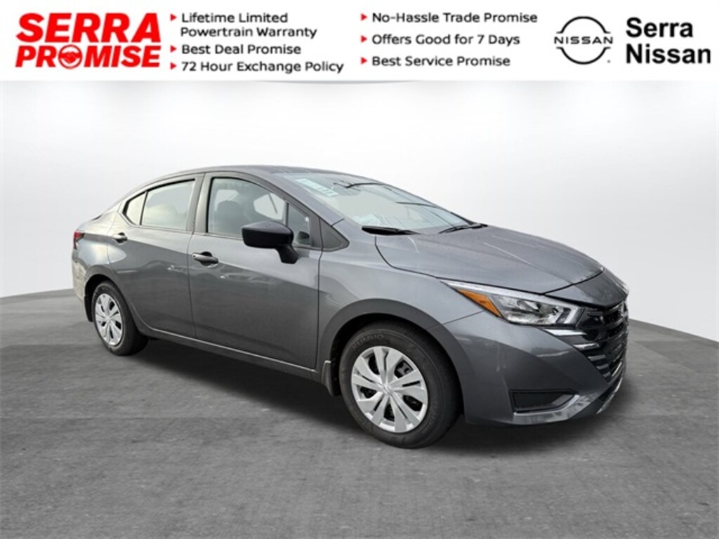 New 2025 Nissan Versa 1.6 S Sedan