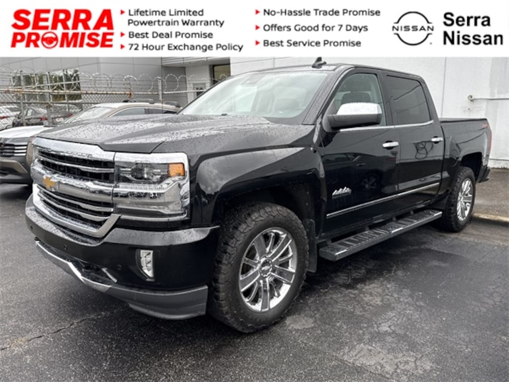 Used 2018 Chevrolet Silverado 1500 High Country Truck Crew Cab