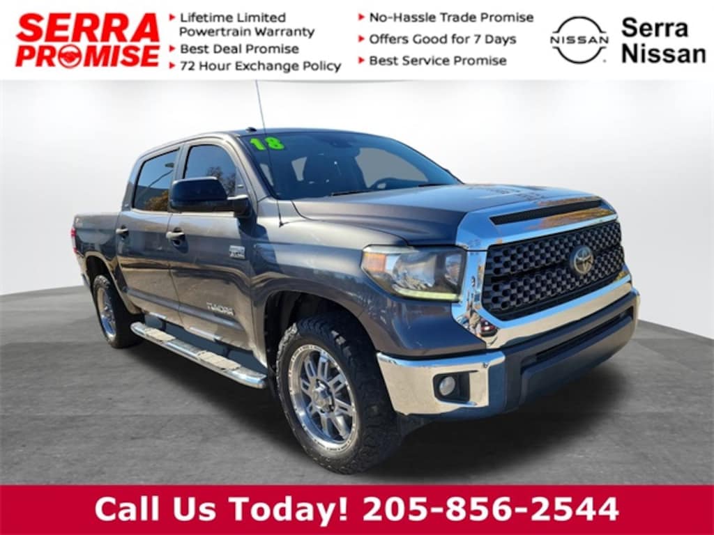 Used 2018 Toyota Tundra SR5 5.7L V8 Truck CrewMax