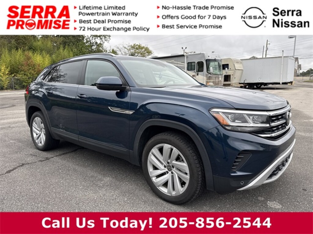 Used 2021 Volkswagen Atlas Cross Sport 3.6L V6 SE w/Technology SUV