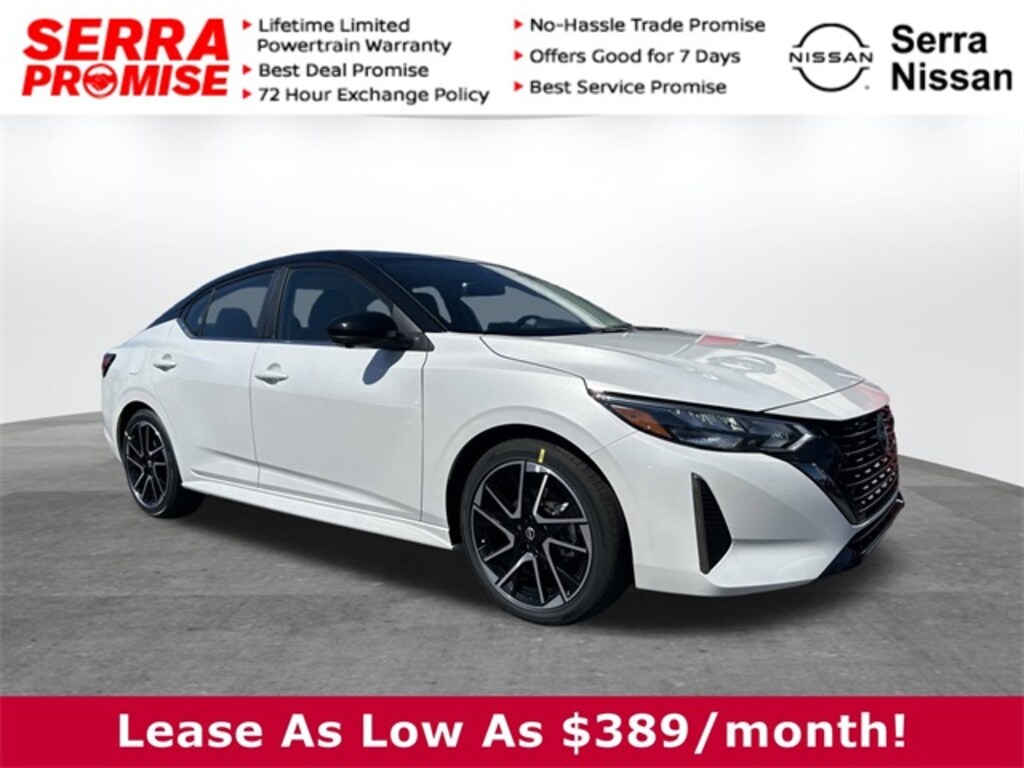 New 2025 Nissan Sentra SR Sedan