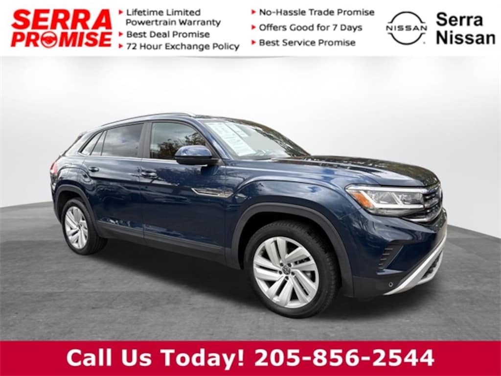 Used 2021 Volkswagen Atlas Cross Sport 3.6L V6 SE w/Technology SUV