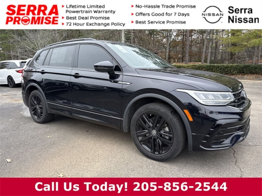 Used 2022 Volkswagen Tiguan 2.0T SE R-Line Black SUV