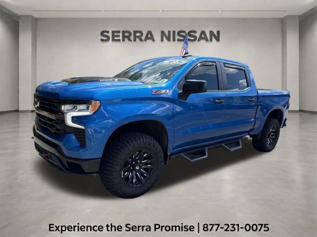 Used 2023 Chevrolet Silverado 1500 LT Trail Boss Truck Crew Cab