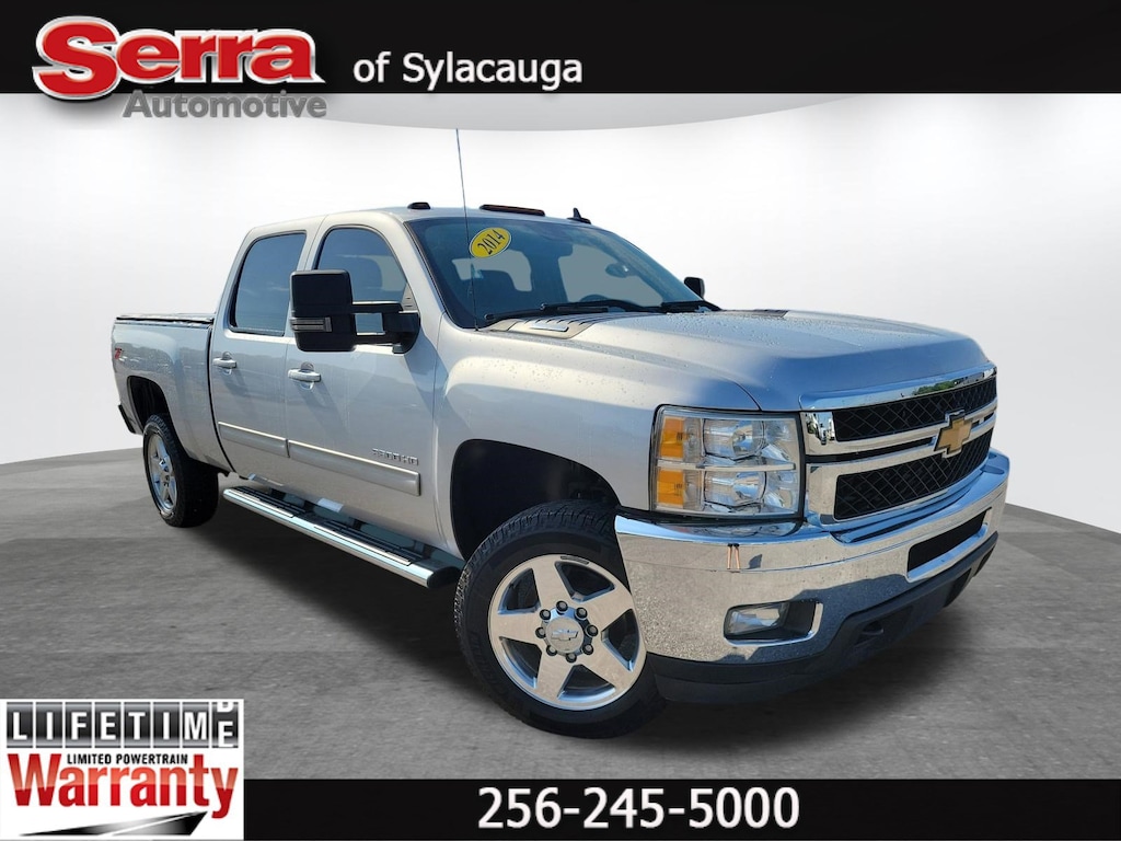 Used 2014 Chevrolet Silverado 2500HD LTZ Duramax 6.6L Turbo Diesel V8 Truck Crew Cab