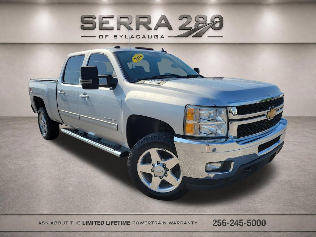 Used 2014 Chevrolet Silverado 2500HD LTZ Duramax 6.6L Turbo Diesel V8 Truck Crew Cab