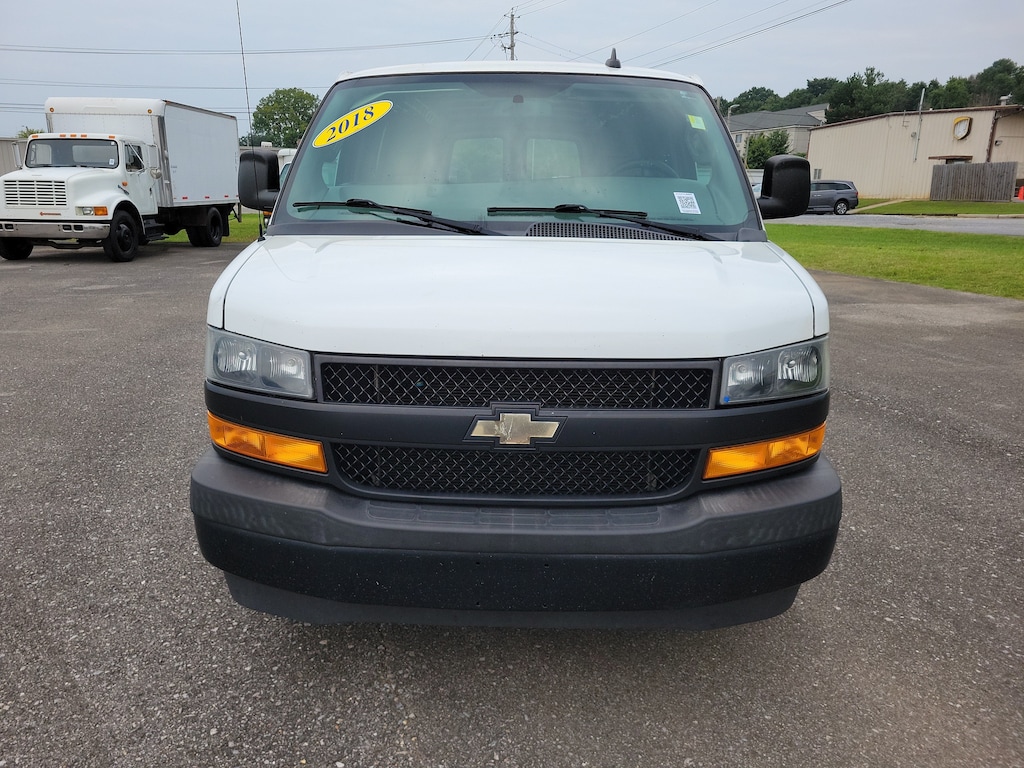 Used 2018 Chevrolet Express 2500 Work Van Van Extended Cargo Van