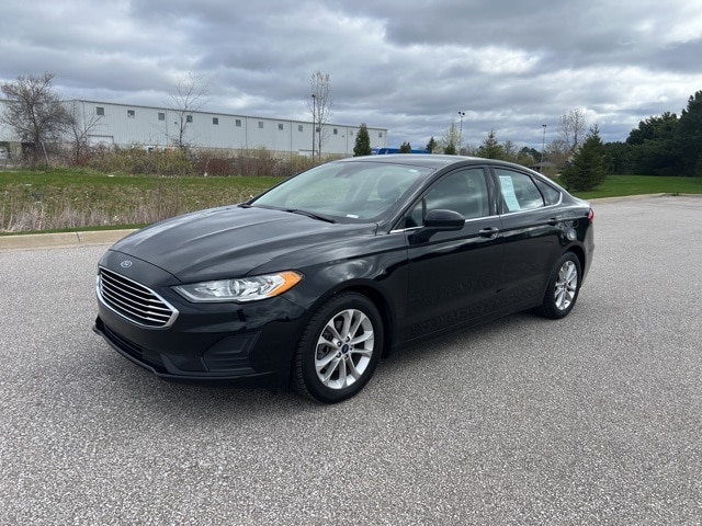 Used 2020 Ford Fusion SE with VIN 3FA6P0HD2LR166916 for sale in Saginaw, MI