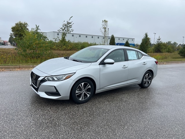 Used 2021 Nissan Sentra SV with VIN 3N1AB8CV1MY293068 for sale in Saginaw, MI