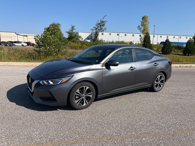 Used 2021 Nissan Sentra SV with VIN 3N1AB8CV6MY296046 for sale in Saginaw, MI