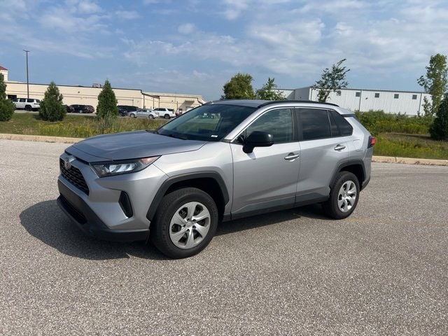 Certified 2021 Toyota RAV4 LE with VIN 2T3F1RFV2MC235081 for sale in Saginaw, MI