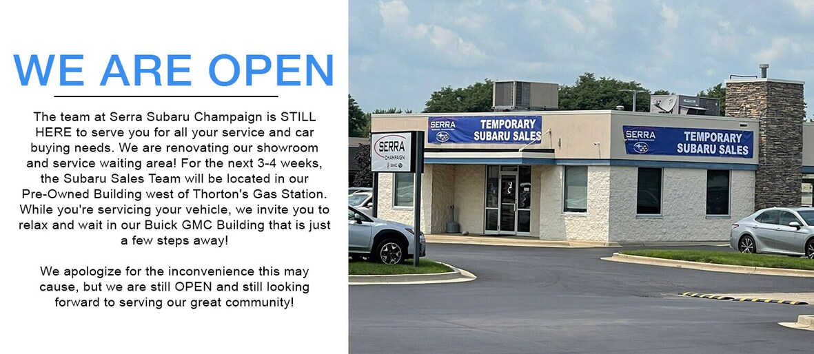 Serra Subaru Champaign Subaru Dealership in Champaign, IL