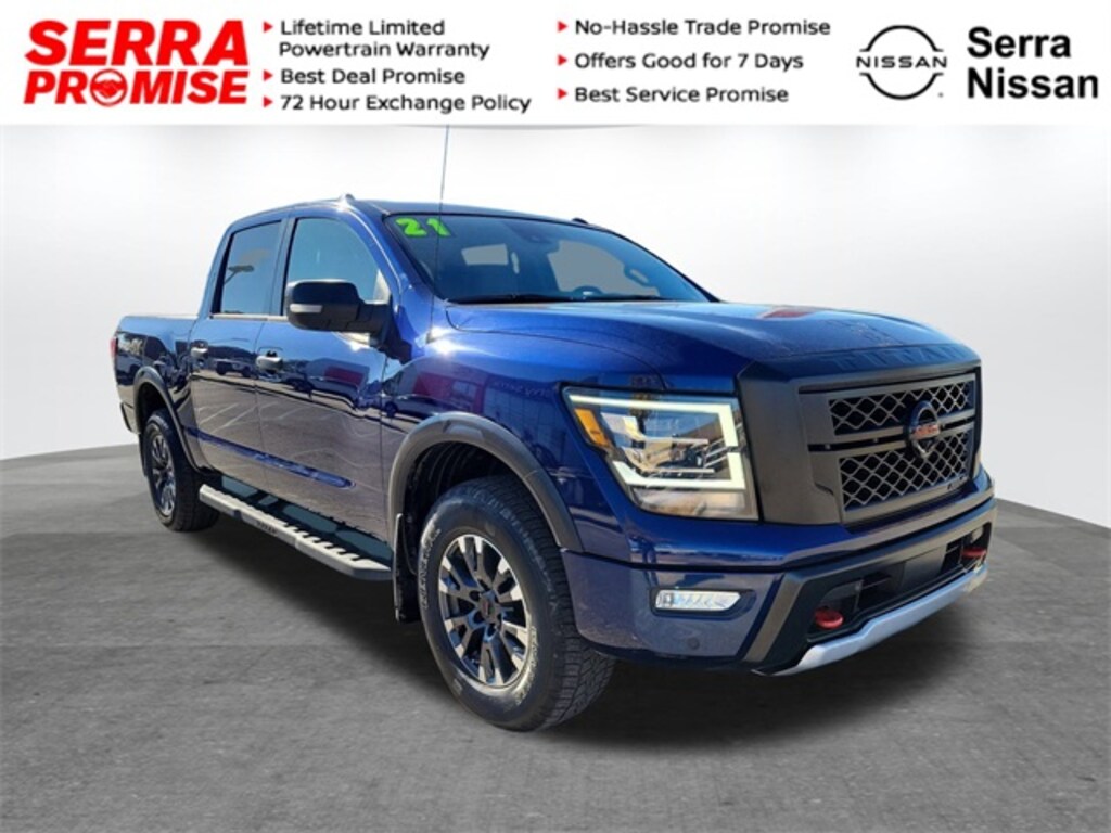 Used 2021 Nissan Titan PRO-4X Truck Crew Cab