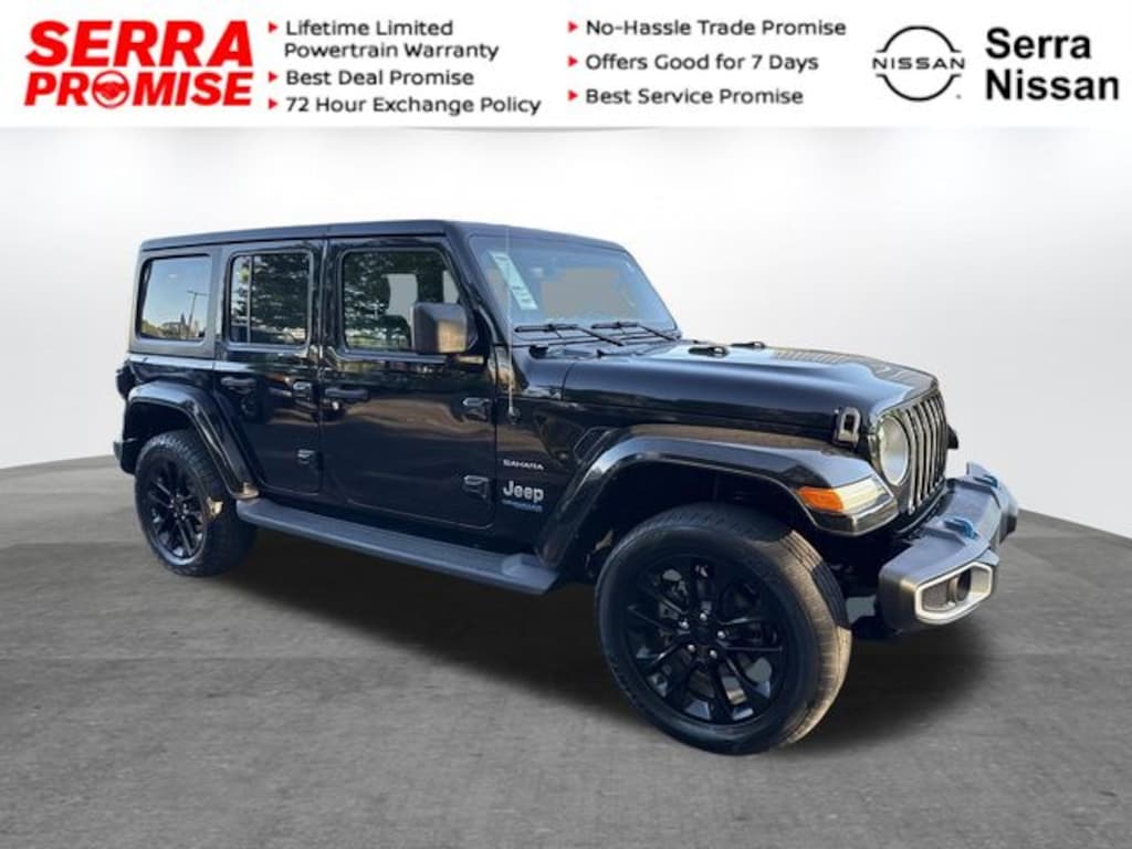 Used 2022 Jeep Wrangler Unlimited 4xe Sahara SUV