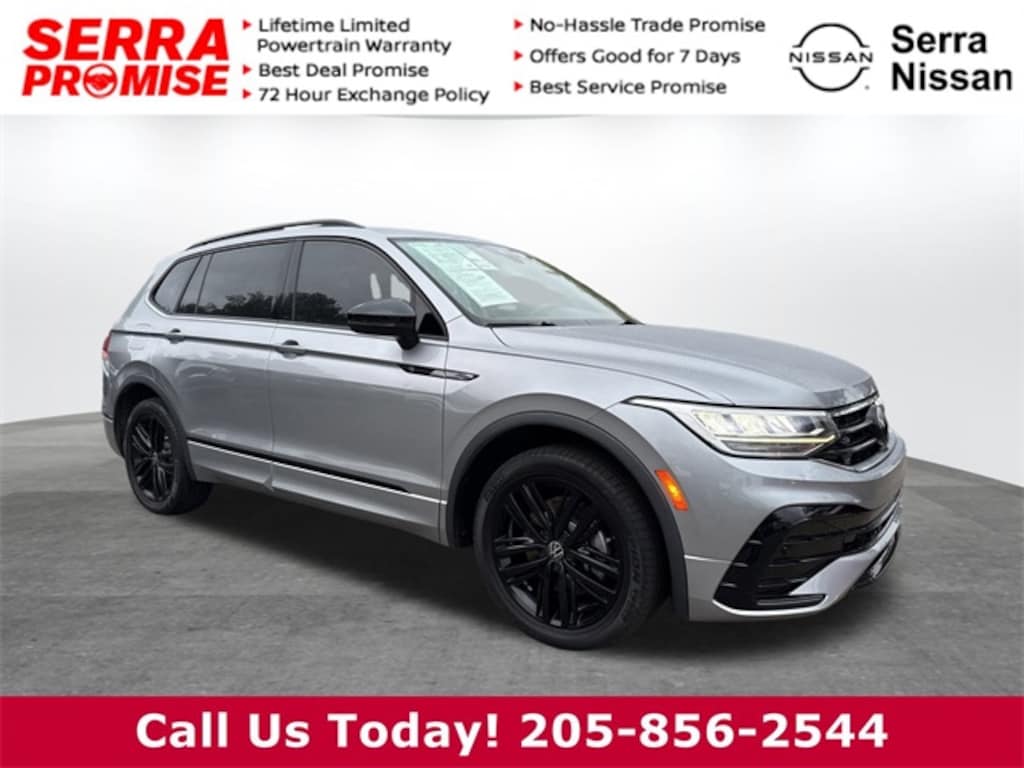 Used 2022 Volkswagen Tiguan 2.0T SE R-Line Black SUV