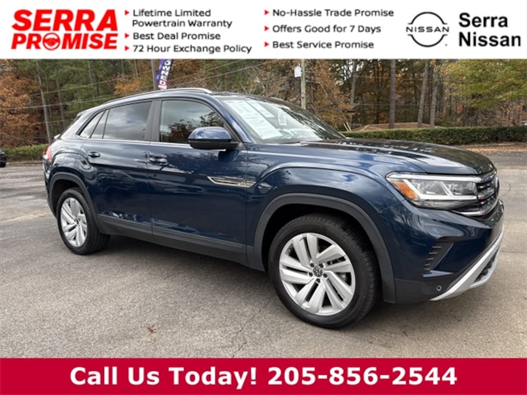 Used 2021 Volkswagen Atlas Cross Sport 3.6L V6 SE w/Technology SUV