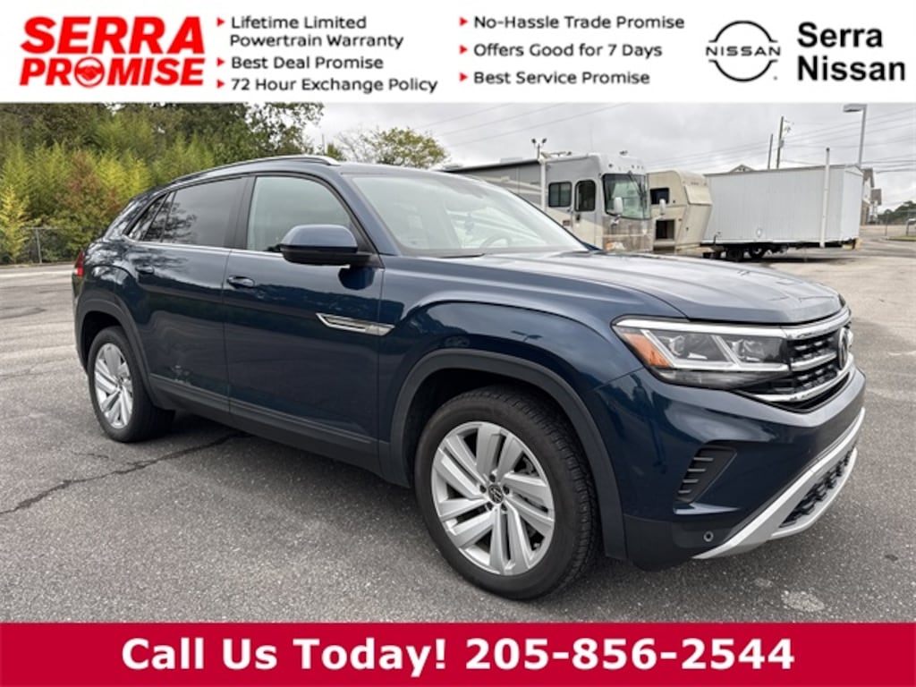 Used 2021 Volkswagen Atlas Cross Sport 3.6L V6 SE w/Technology SUV