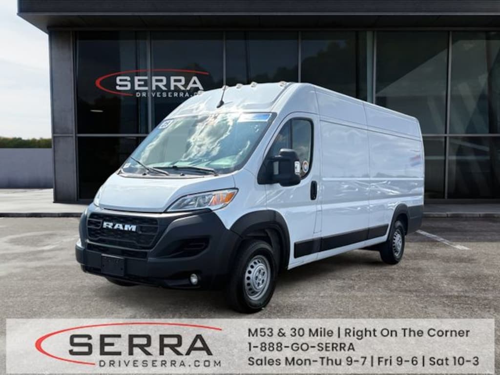 Used 2025 Ram ProMaster 3500 High Roof Van Extended Cargo Van