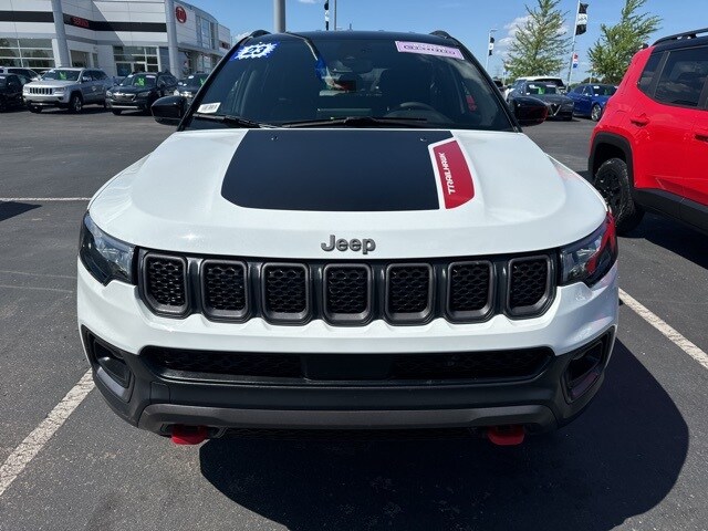 Used 2023 Jeep Compass Trailhawk with VIN 3C4NJDDN0PT540011 for sale in Washington, MI