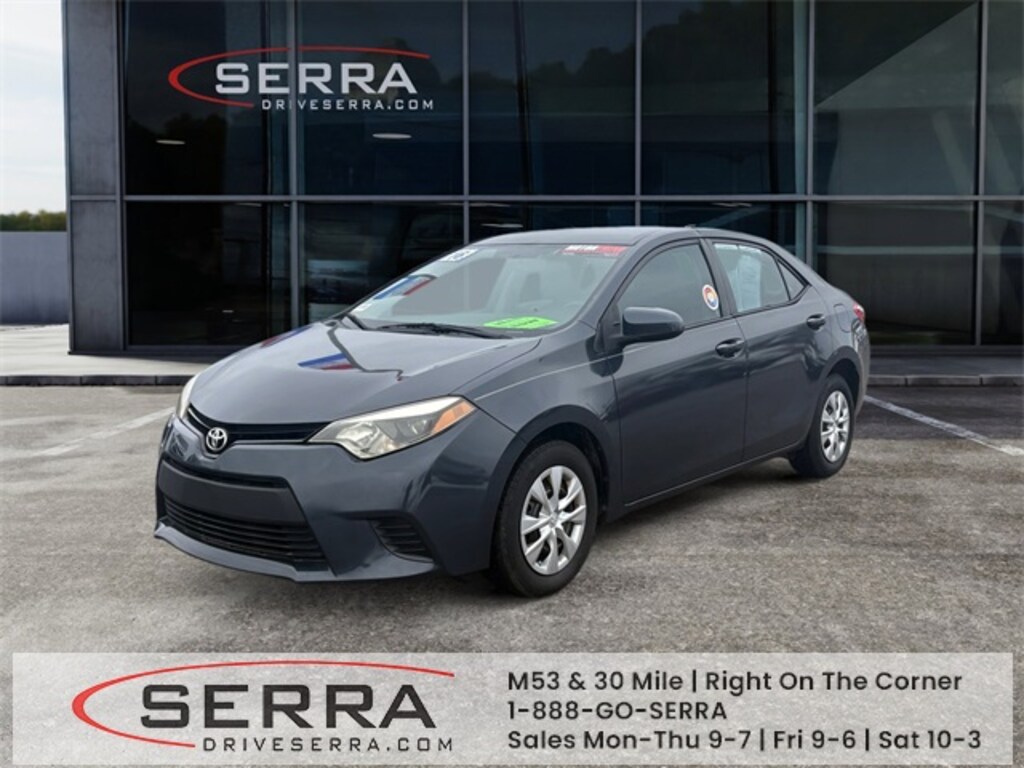 Used 2016 Toyota Corolla L Sedan