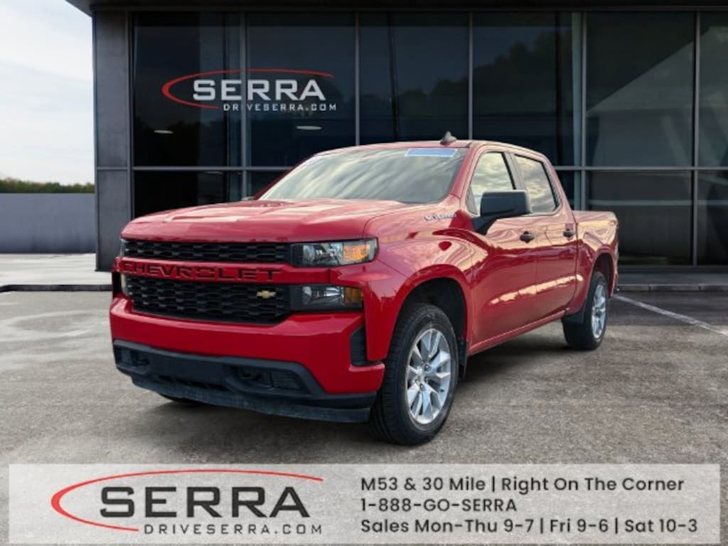 Used 2020 Chevrolet Silverado 1500 Silverado Custom Truck Crew Cab