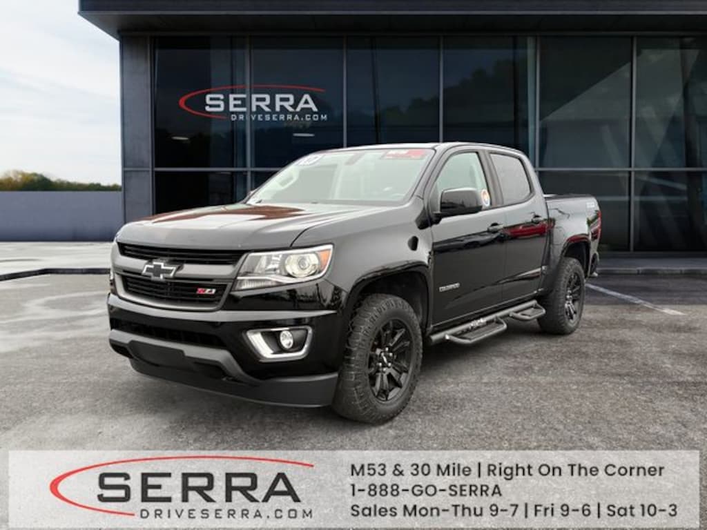 Used 2017 Chevrolet Colorado Z71 Truck Crew Cab