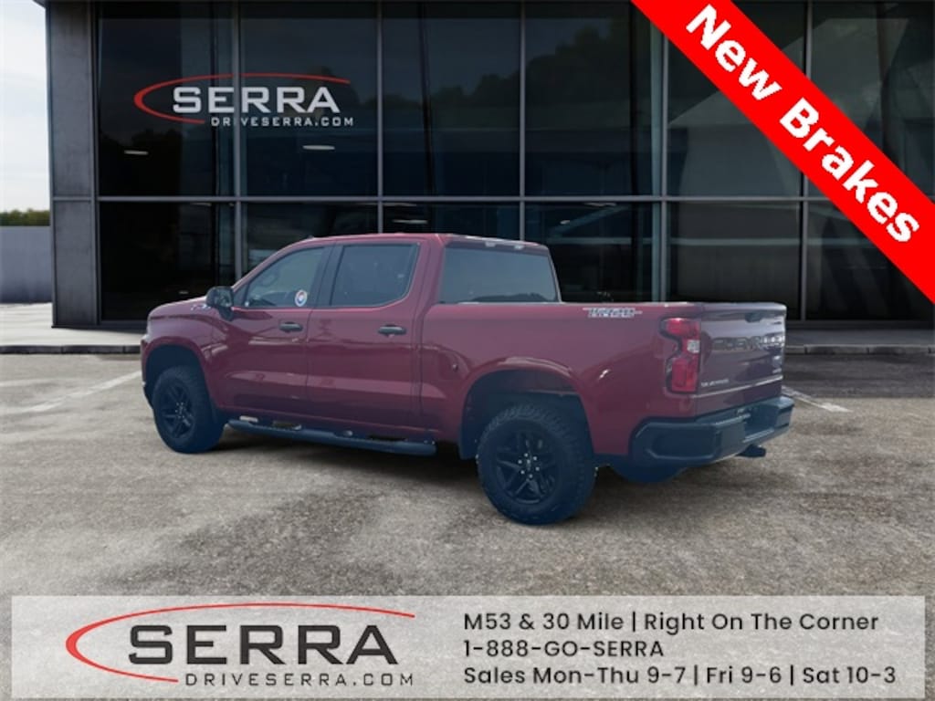 Used 2021 Chevrolet Silverado 1500 Custom Trail Boss Truck Crew Cab