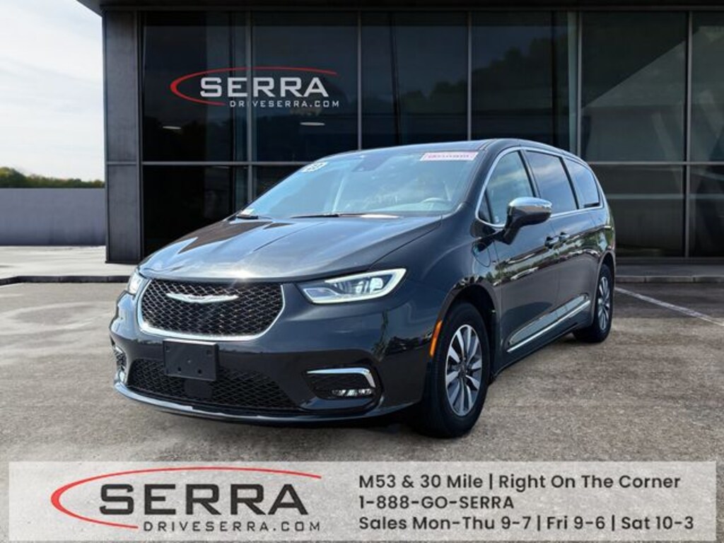 Certified 2023 Chrysler Pacifica Plug-In Hybrid Limited Van Passenger Van