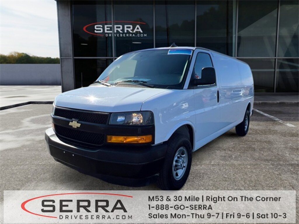 Used 2023 Chevrolet Express 2500 Work Van Van Extended Cargo Van
